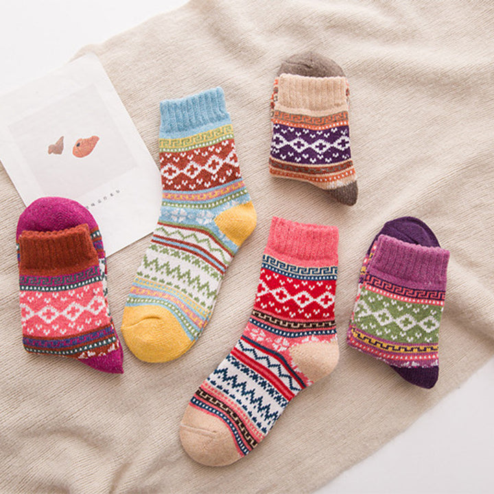 Beryl |  Pairs Nordic-Style Women's Thermal Socks