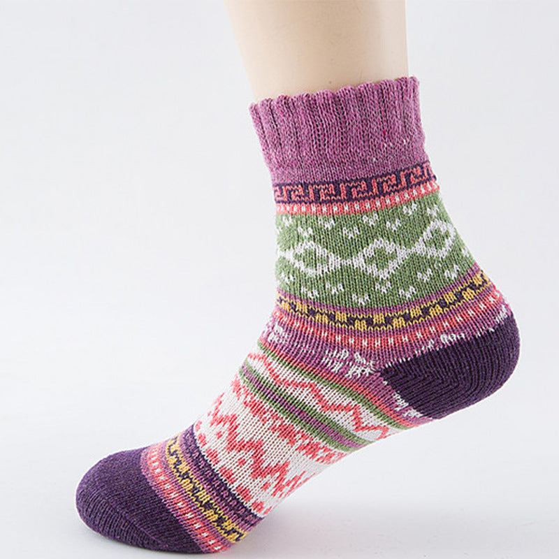 Beryl |  Pairs Nordic-Style Women's Thermal Socks