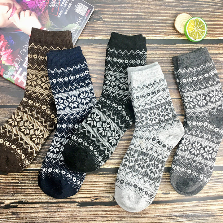 Charley | 5 Pairs Nordic-Style Women's Thermal Socks