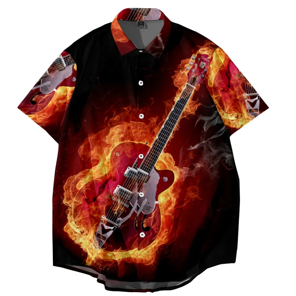 Musical Instrument Themed Shirts