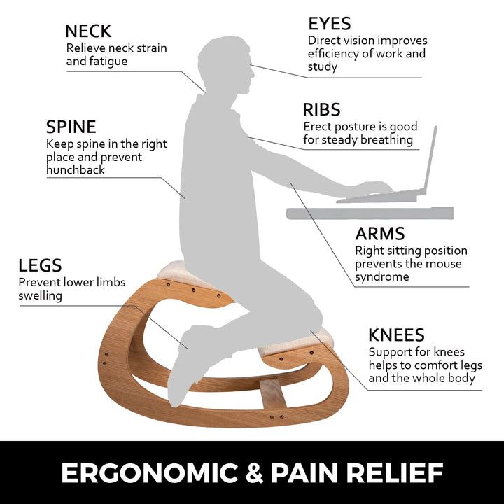 Ergonomic Kneeling Office Chair