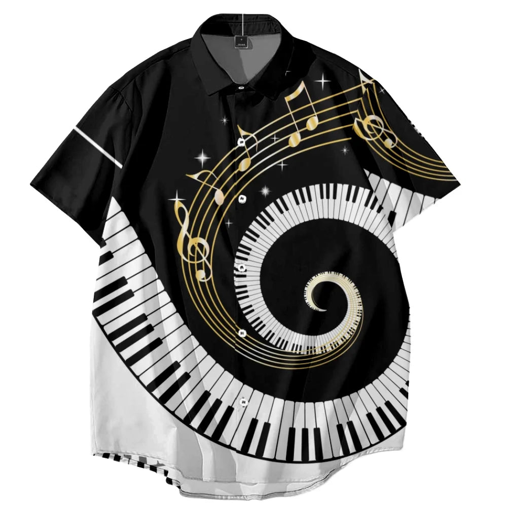 Musical Instrument Themed Shirts