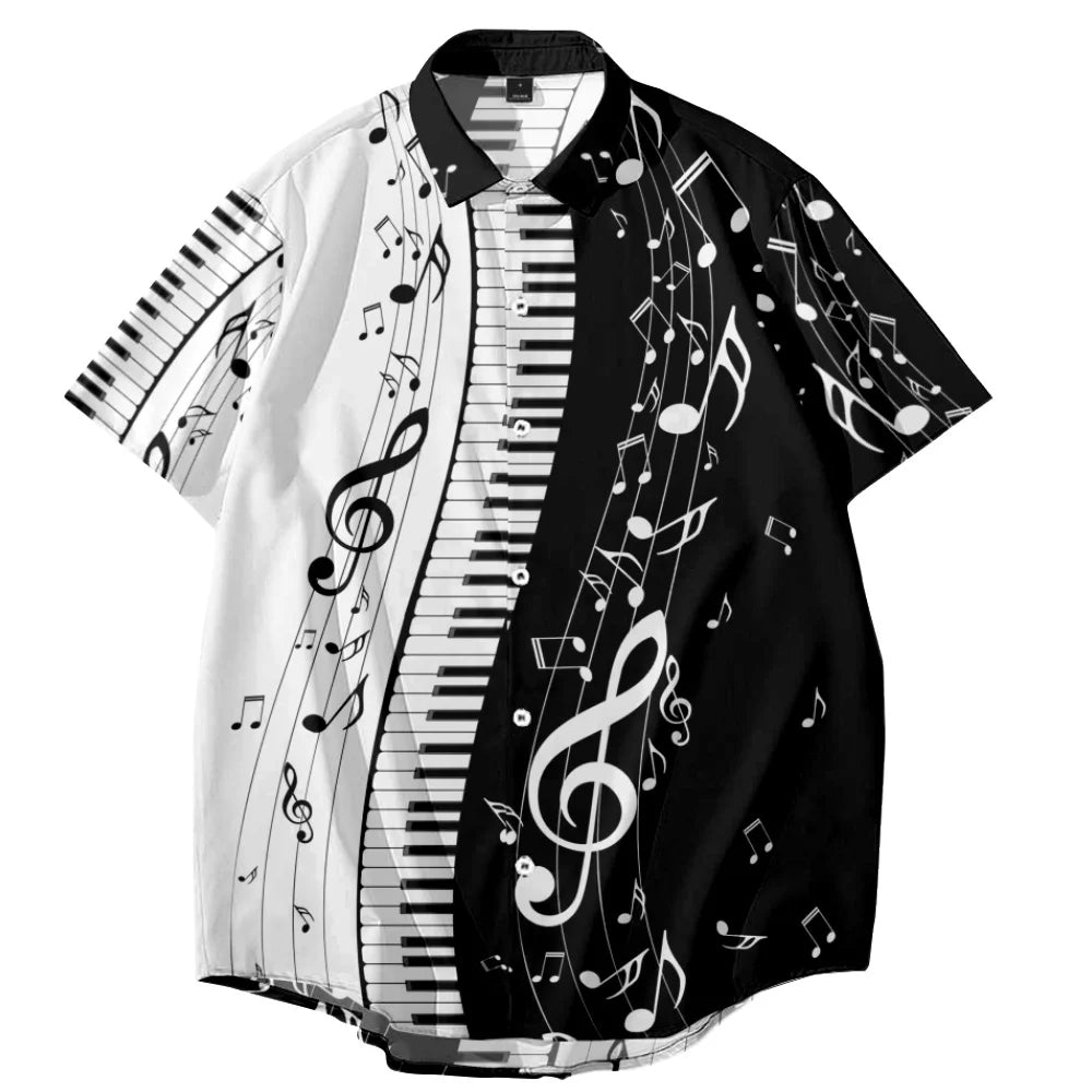 Musical Instrument Themed Shirts