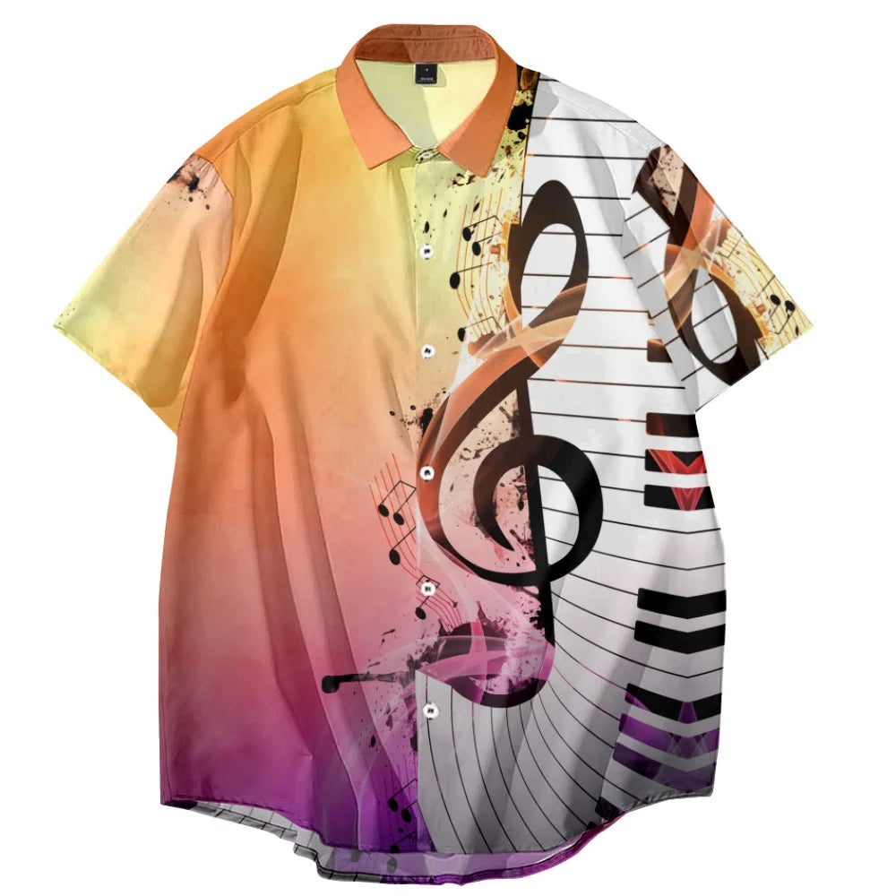 Musical Instrument Themed Shirts