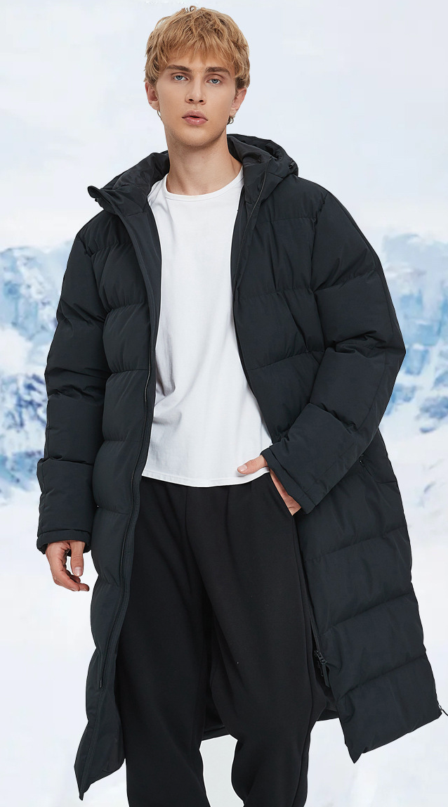 Declan | Long Puffer Coat