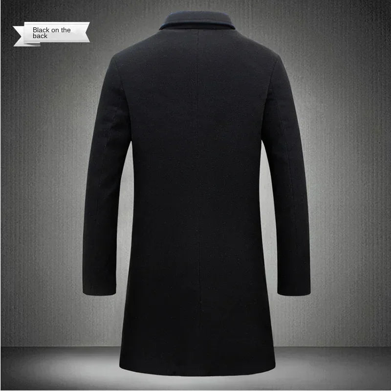 Men's Wool Blend Coat