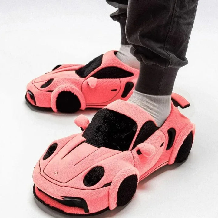 Plush Car Slippers