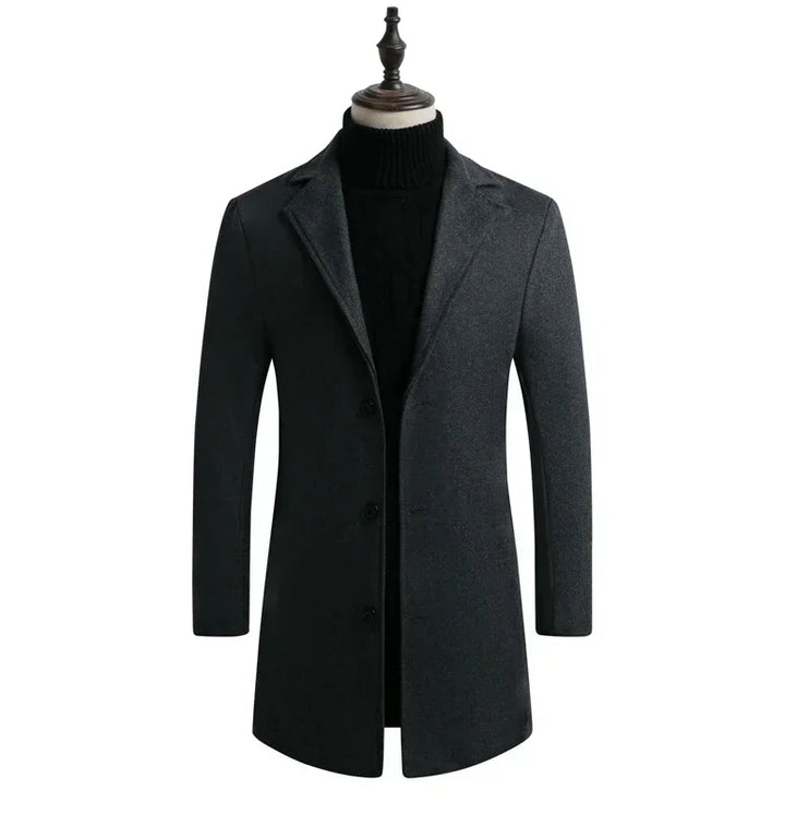 Men's Wool Blend Coat