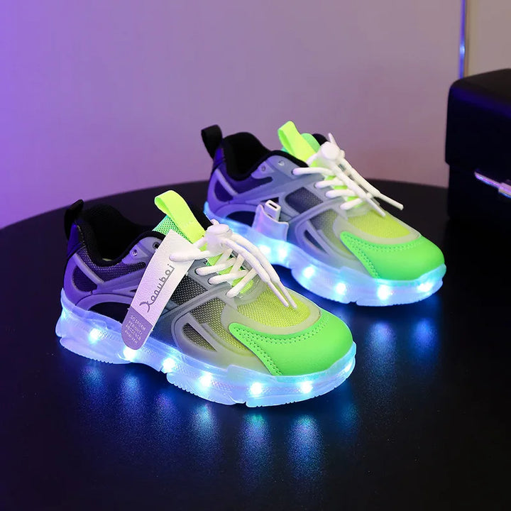 Kids LED Light Trainers