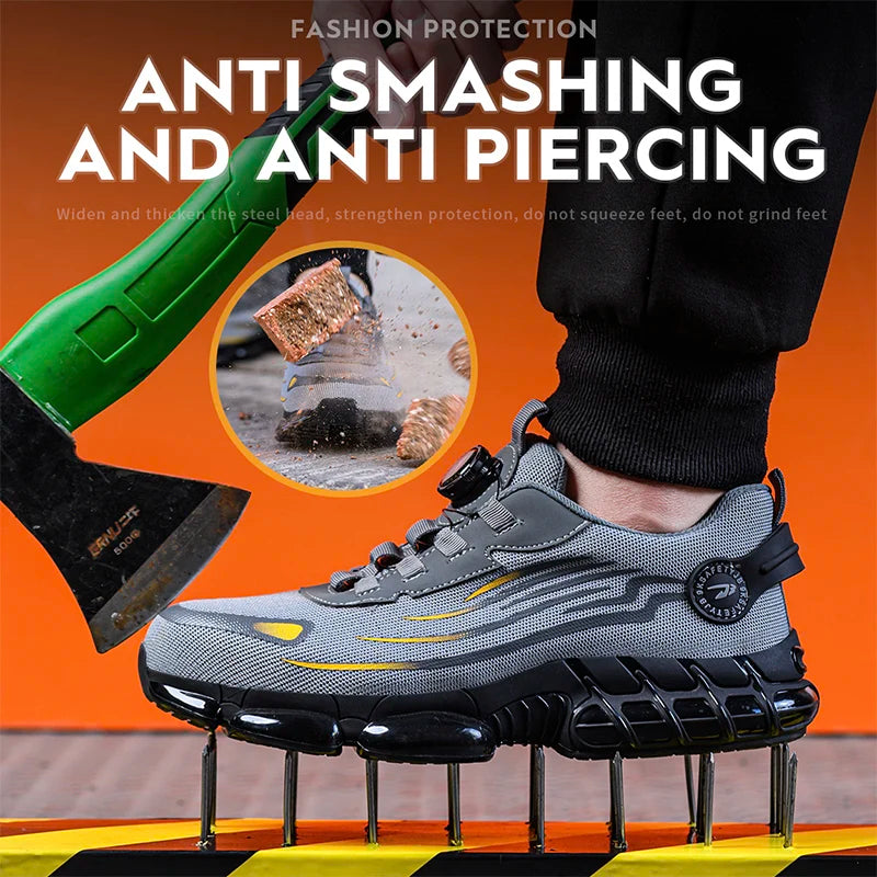 Boris Safety Shoes | Anti-smash, Anti-puncture