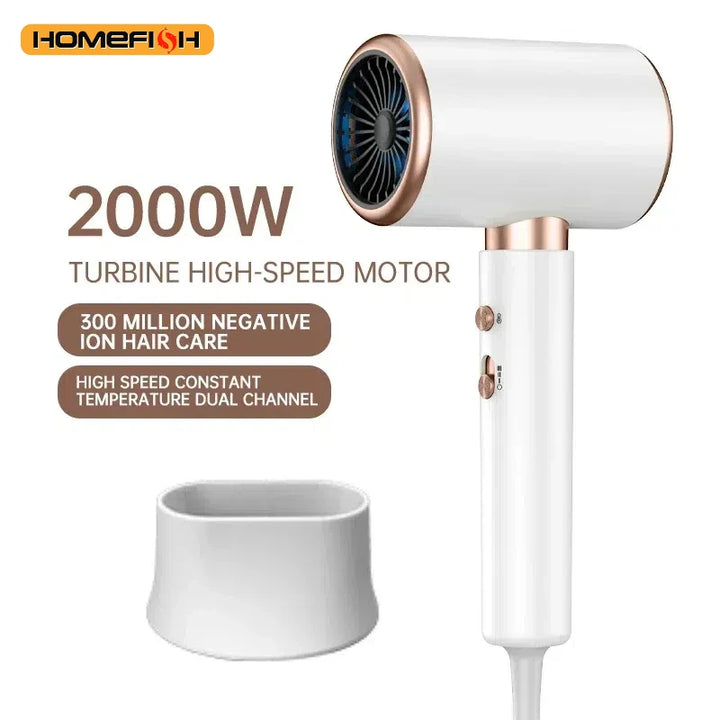 F37 Hair Dryer High-Speed Electric Turbine Airflow