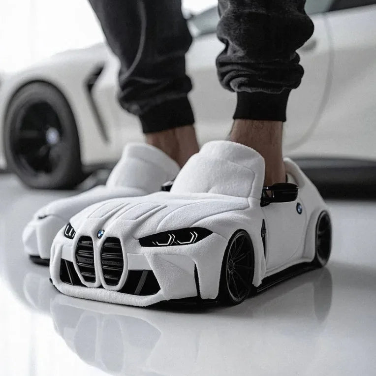 Plush Car Slippers