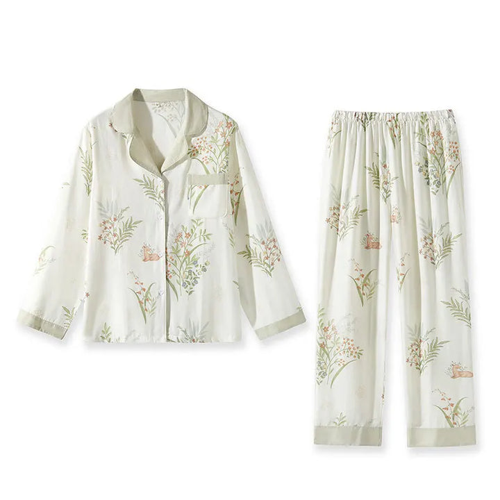 Jasmine | Leaf Bamboo Pyjamas