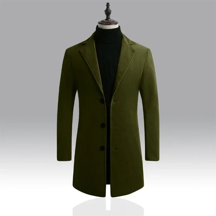 Men's Wool Blend Coat