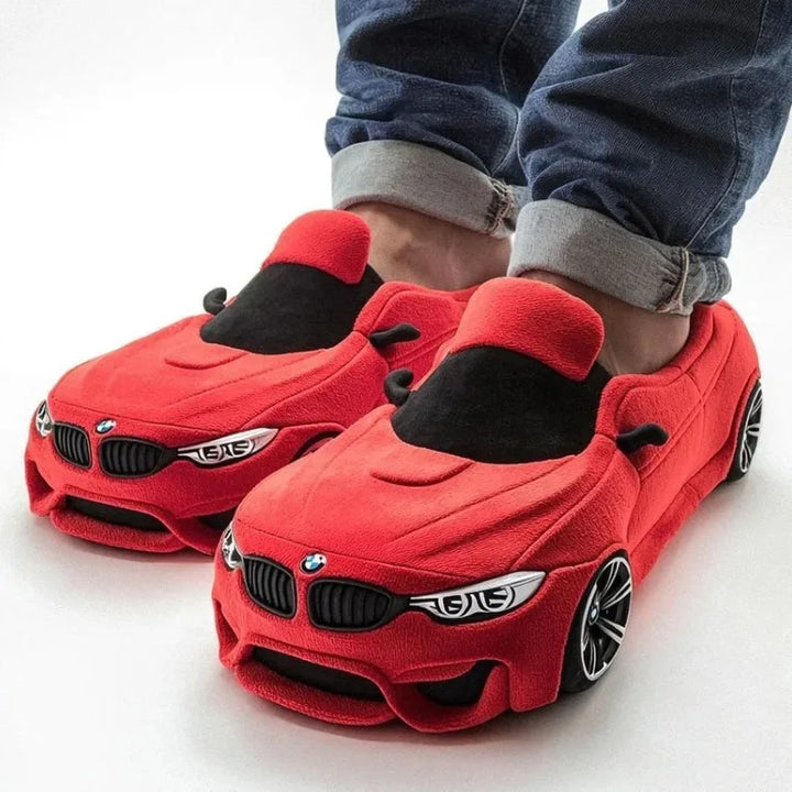 Plush Car Slippers