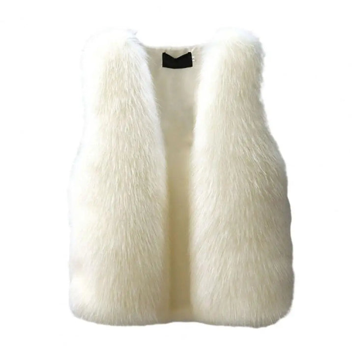 Amanda | Fluffy Faux Fur Vest