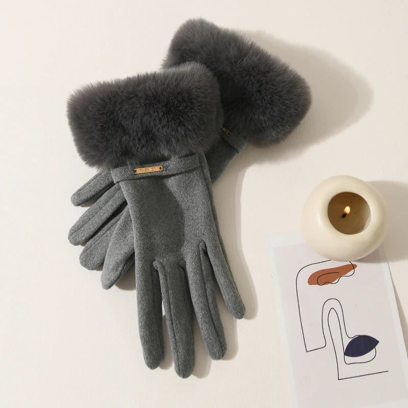 Women's Velvet Gloves