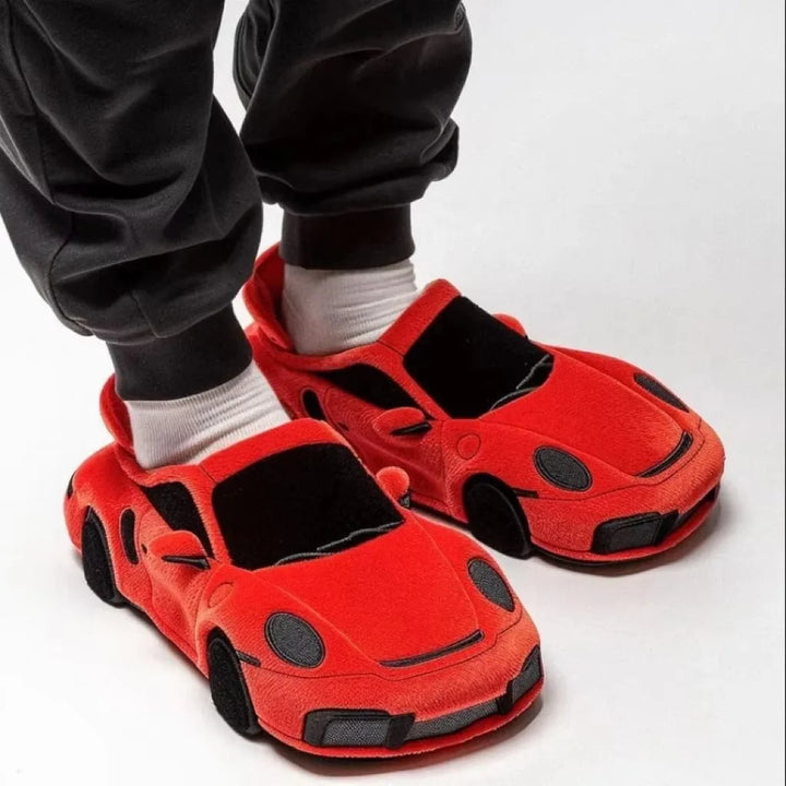 Plush Car Slippers