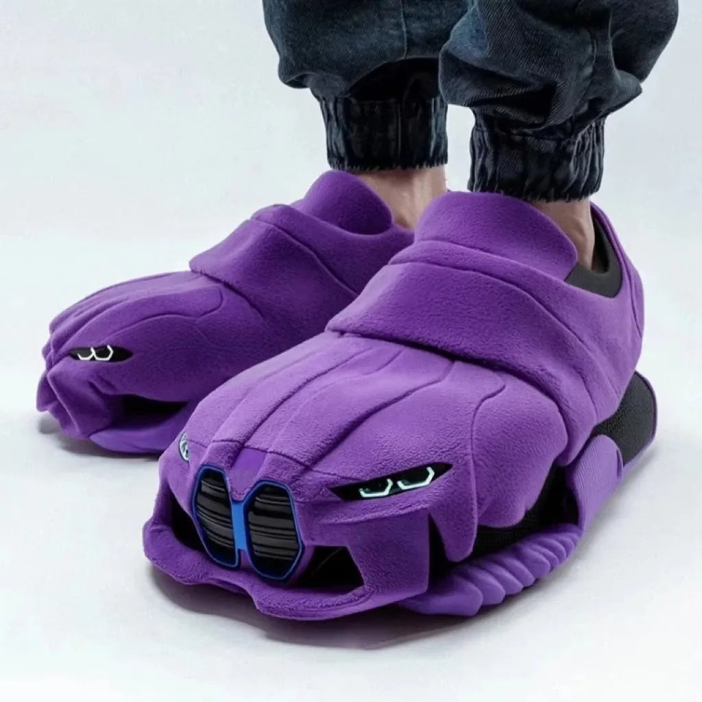 Plush Car Slippers