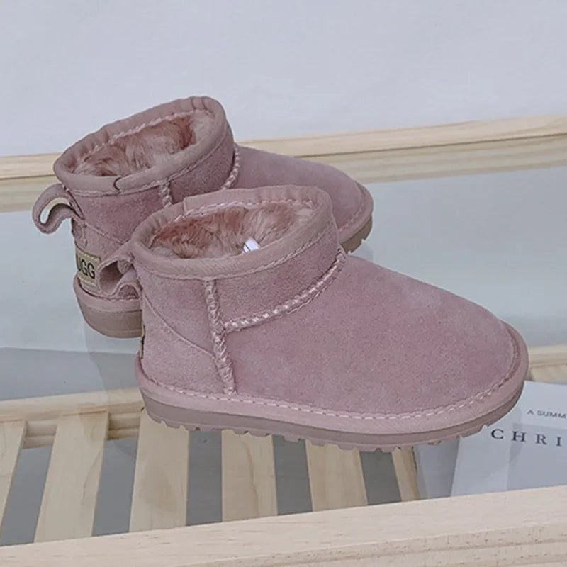 Kids' Fur Boots – Warmth & Style in Every Step!