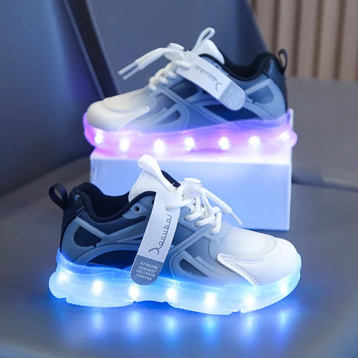 Kids LED Light Trainers