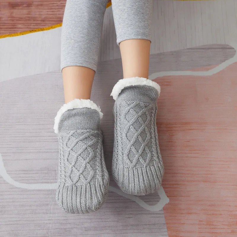 Jasmine | Indoor Non-slip Thermal Socks