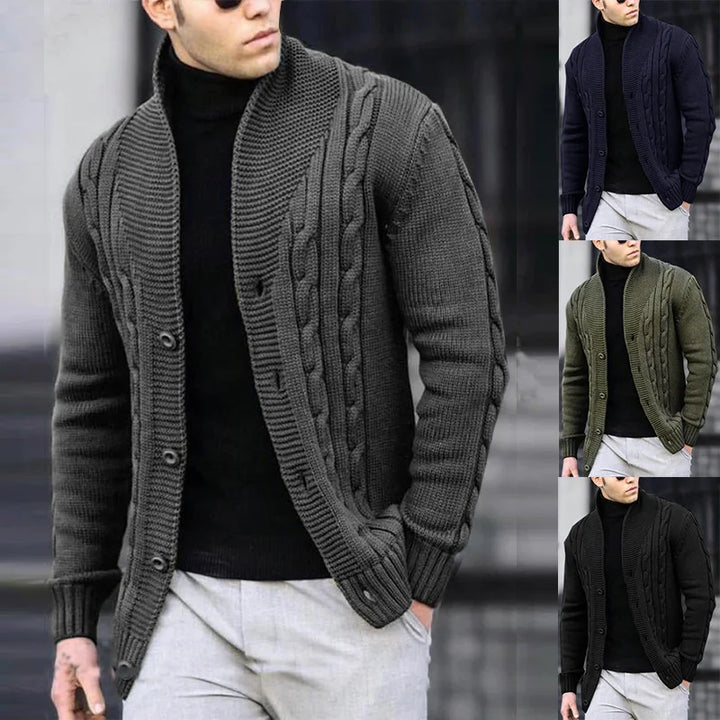 Men's Knitted Cardigan