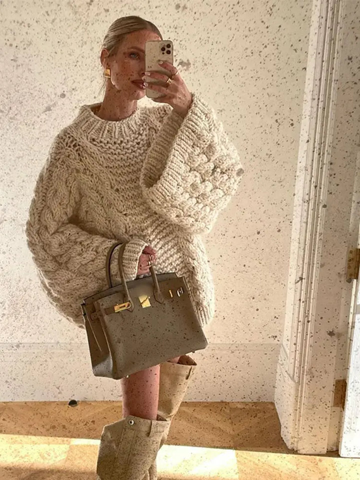 Women's Oversized Knit Jumper