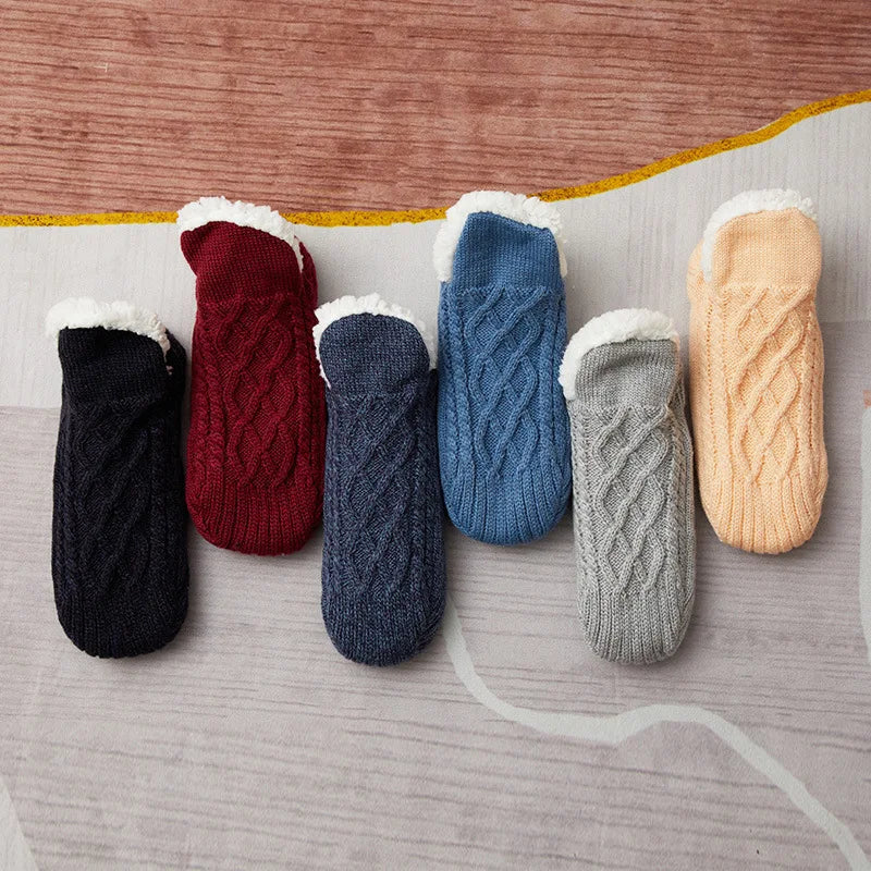 Jasmine | Indoor Non-slip Thermal Socks