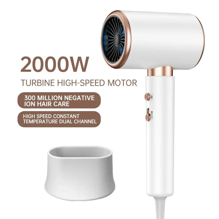 F37 Hair Dryer High-Speed Electric Turbine Airflow