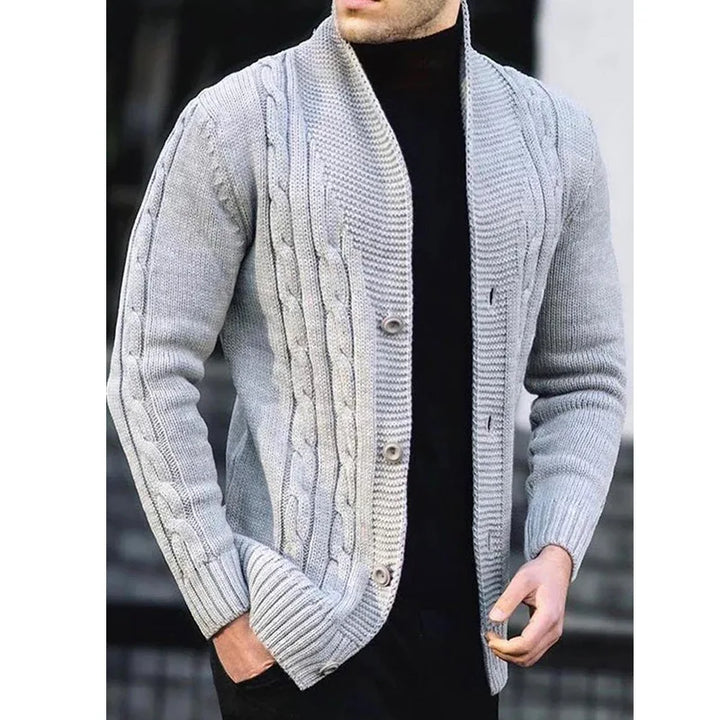 Men's Knitted Cardigan