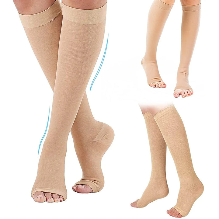 Toeless Compression Socks | 1 Pair | Unisex