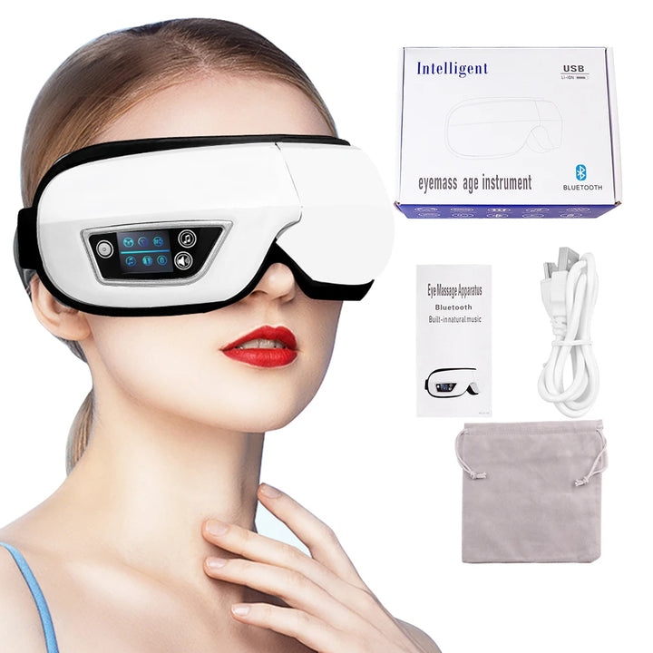 Eye Massager With Vibration, Heat and Music