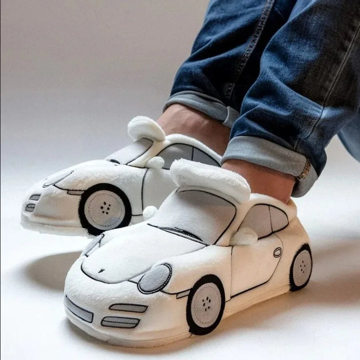 Plush Car Slippers