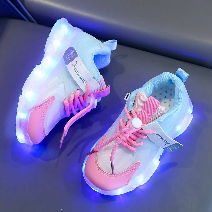 Kids LED Light Trainers