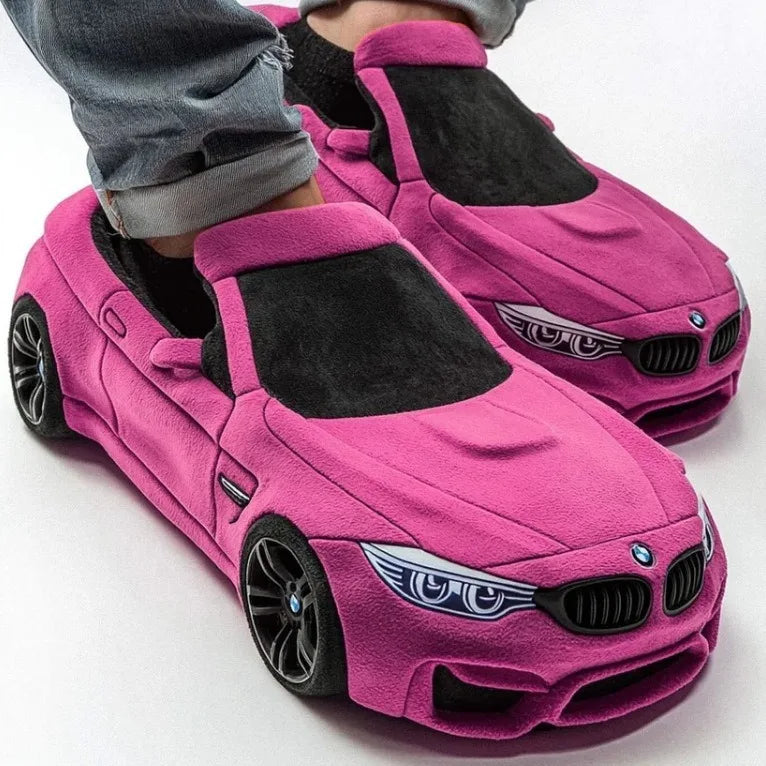 Plush Car Slippers