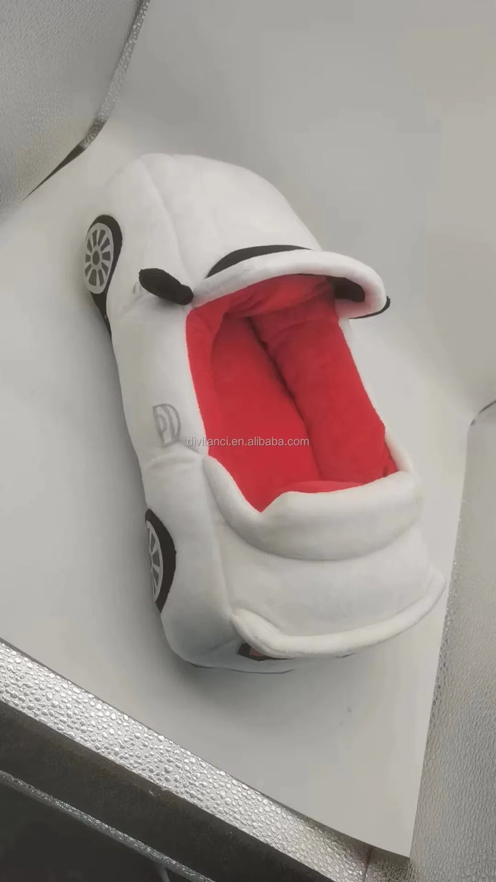 Plush Car Slippers