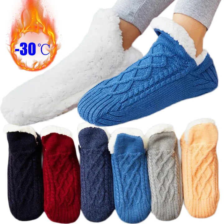 Jasmine | Indoor Non-slip Thermal Socks