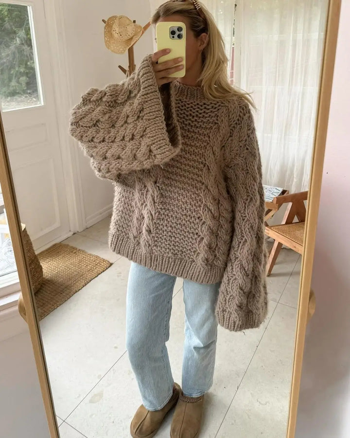 Women's Oversized Knit Jumper