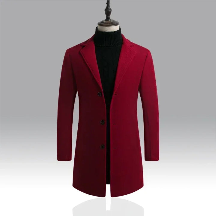 Men's Wool Blend Coat