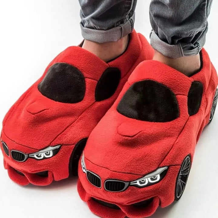 Plush Car Slippers