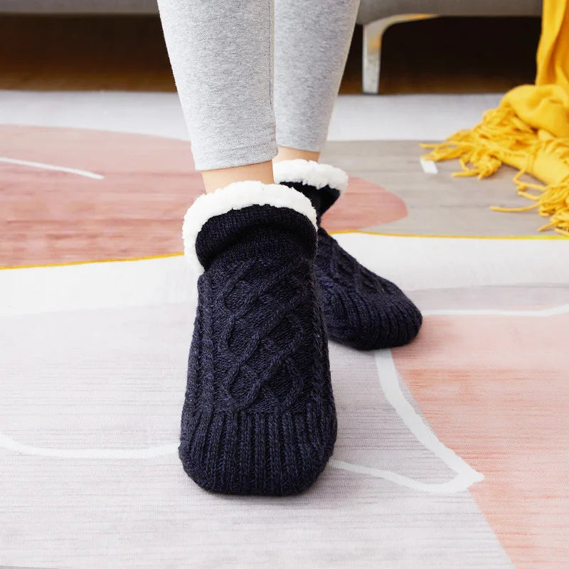 Jasmine | Indoor Non-slip Thermal Socks