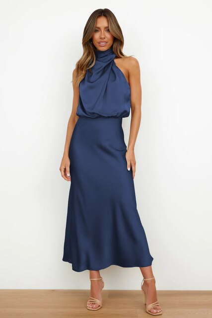 Diane |Off-the-shoulder elegant midi-dress