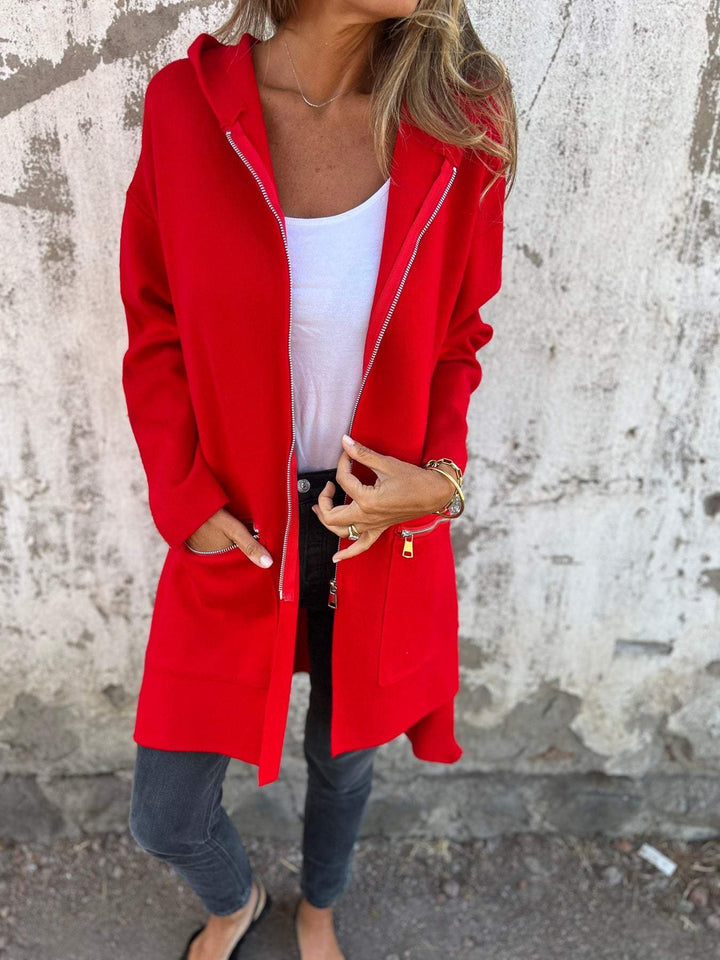 Aoife | Casual Long Sleeve Jacket with Zip