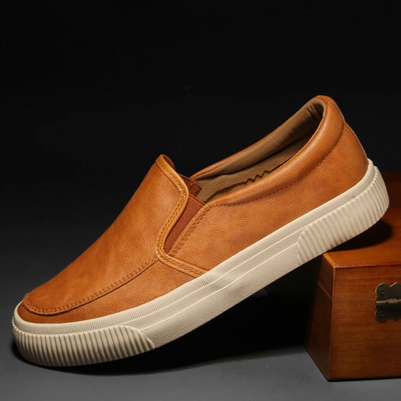 Men's Leather Slip-ons