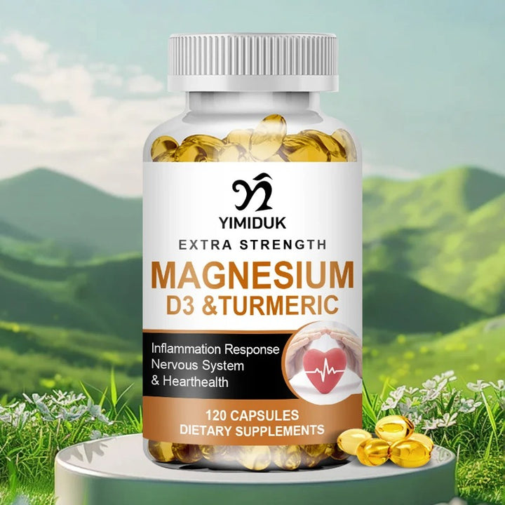 Magnesium, Vitamin D3 and Turmeric