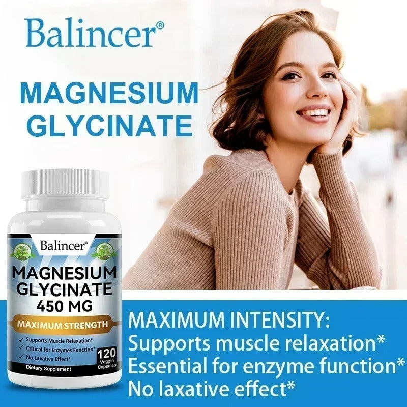 Magnesium Glycinate (120 bottle count)