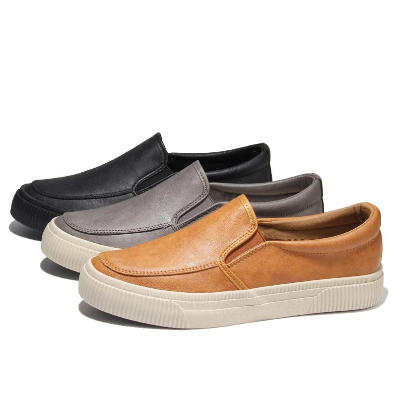 Men's Leather Slip-ons