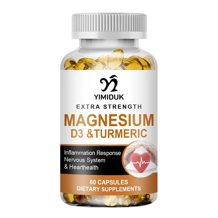 Magnesium, Vitamin D3 and Turmeric