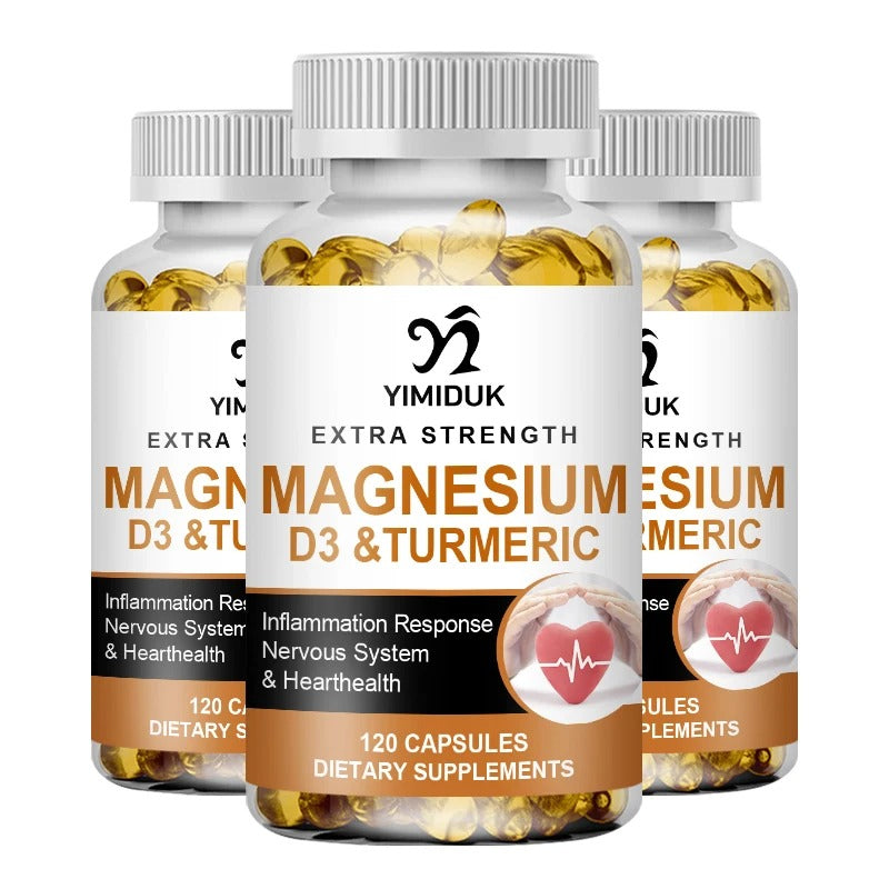 Magnesium, Vitamin D3 and Turmeric